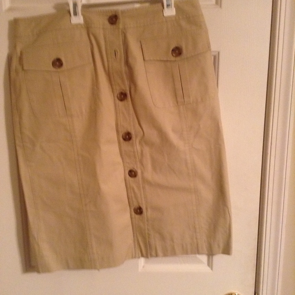 Tan skirt